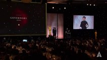 Jackie Chan receives an Honorary Award at the 2016 Governors Awards