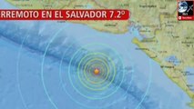 Terremoto de 7.2 grados sacude a El Salvador