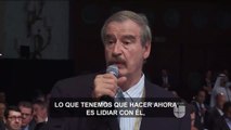 Vicente Fox reitera que México no pagará su muro fronterizo
