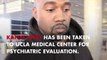 KANYE WEST HOSPITALIZED IN L.A