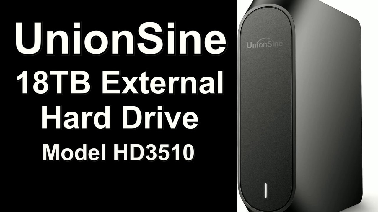 Unboxing, Set Up, And Review Of The MASSIVE 18TB UnionSine Data Workstation External Hard Drive