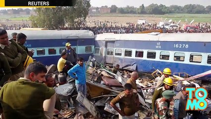 Tải video: Choque de trenes en la India: 120 muertos, 200 heridos