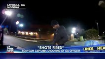 Bodycam captures shooting of Georgia police officers