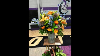 Flowers and Cards for Chuck