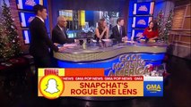 Snapchat Star Wars Lens Helps Fans Enter Galaxy