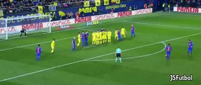 Lionel Messi salva al Barcelona de la derrota ante el Villareal