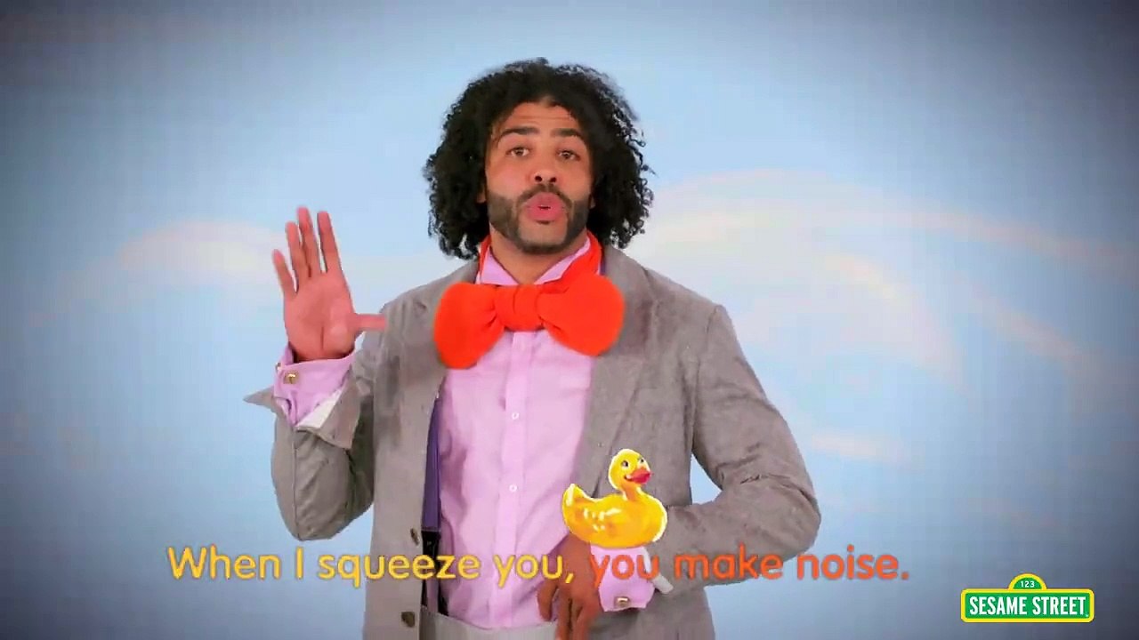 Sesame Street Rubber Duckie featuring Daveed Diggs Vídeo Dailymotion