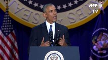 Obama: servir a ustedes ha sido el honor de mi vida