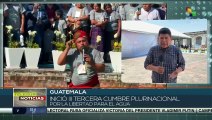 Guatemala celebró la III Cumbre Plurinacional Por la Libertad Para el Agua