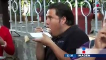 Cuauhtemoc Blanco entregó tamales en cuernavaca