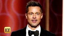 Brad Pitt Makes Surprise Appearance at Golden Globes