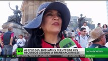 Mexicanos salen a las calles para rechazar el 'gasolinazo' en aniversario de la Expropiación Petrolera