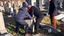 75 tumbas judías fueron vandalizadas en un cementerio de Filadelfia, Pensilvania