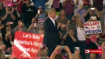 Discurso de Melania Trump durante mitin de Trump en Melbourne, Florida