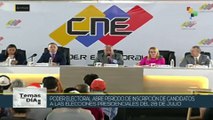 Temas del Día 21-03 En Venezuela abren inscripciones de los candidatos para las elecciones presidenciales