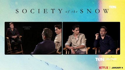 TeN hollywood | لقاء مع مخرج وبطل فيلم "society of the snow"