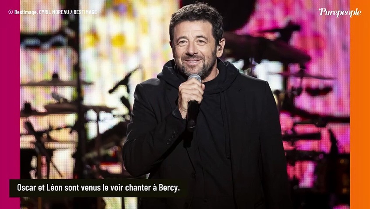 Patrick Bruel : Ses fils Oscar et Léon sa "plus belle récompense", confidences après un concert émouvant