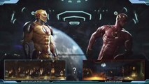 Injustice 2: Reverse - Flash VS The Flash Dialogo de Intro y Juego