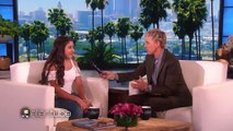 Ellen Sorprende a Niña de 11 años Sobreviviente de Cancer