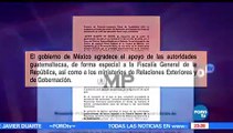 Ministerio Público de Guatemala coordina detención de Duarte con Mexico