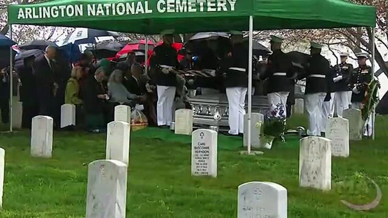 John Glenn Buried in Arlington National Cemetery Vídeo Dailymotion