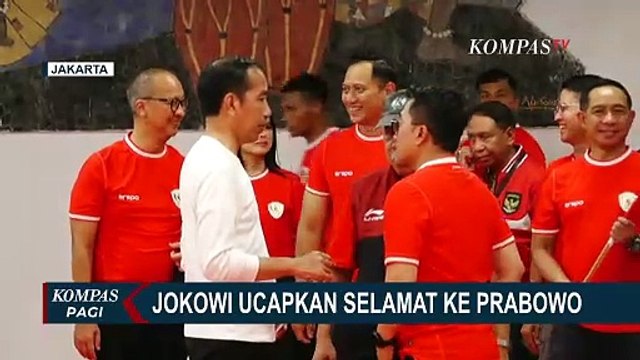 Presiden Jokowi Ucapkan Selamat ke Prabowo-Gibran Lewat Telepon