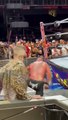 Brock Lesnar Give suplex to the usos ( Jimmy & Jey ) During a Match with Roman Reigns