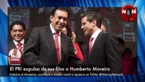 El PRI expulsa de sus filas a Humberto Moreira