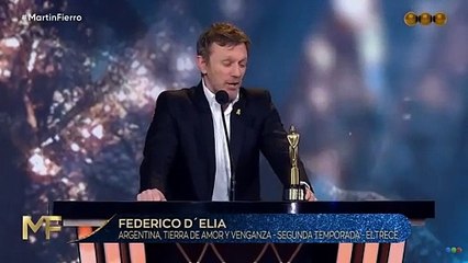 Federico D'Elia: "Si esto sigue así van a tener que empezar a premiar a los actores turcos"