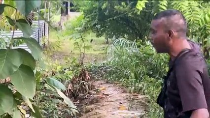 FLOODING FRUSTRATION FOR SUM SUM HILL RESIDENT