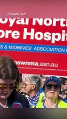 'Not going away': nurses, midwives demand wage increase