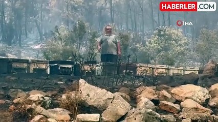 Muğla Büyükşehir'den yangından etkilenen arıcılara destek