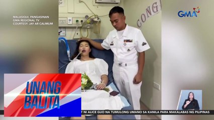 Babaeng na-comatose, naikasal sa kaniyang partner bago siya binawian ng buhay | Unang Balita