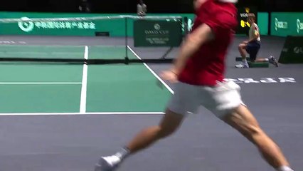 Lo más destacado de Shapovalov v Cerundolo | Canadá vs Argentina Fase de grupos de la final de la Copa Davis 2024