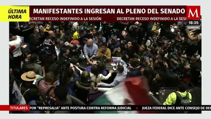 Fernández Noroña convoca a reanudar la sesión sobre la reforma judicial en la Casona de Xicoténcatl