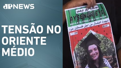 Exército de Israel diz que provavelmente matou involuntariamente uma ativista da Turquia