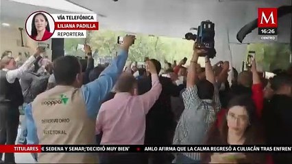 Manifestantes ingresan al Senado, buscan suspender la discusión sobre la reforma judicial