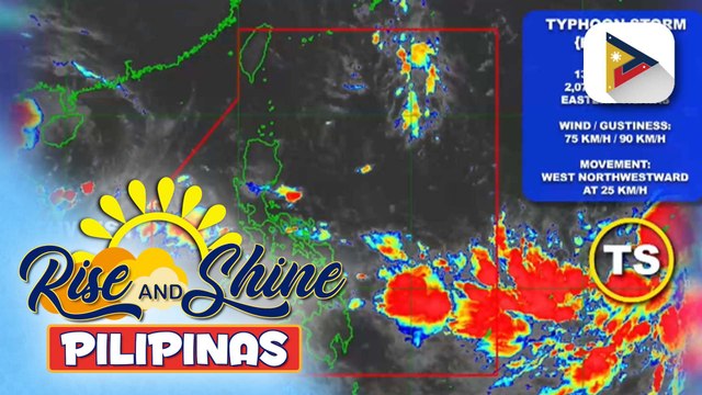 Bagyo sa labas ng PAR, lumakas pa