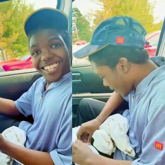 Teen’s Heartfelt Reaction to First McDonald’s Paycheck Goes Viral! ✨