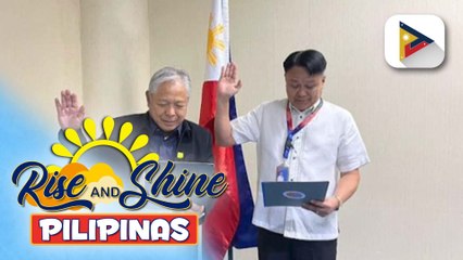 Mga bagong general manager ng MRT-3 at PNR, opisyal nang nanumpa sa pwesto