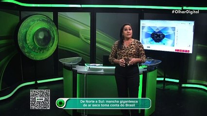 De Norte a Sul, mancha gigantesca de ar seco toma conta do Brasil