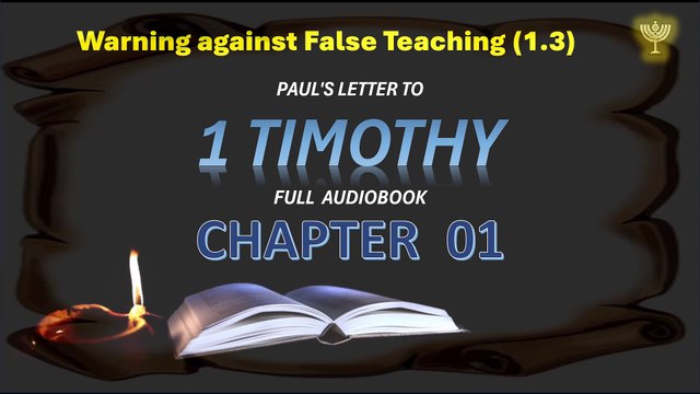 Holy Bible Audio 1 Timothy Chapters 1 to 6 Contemporary English