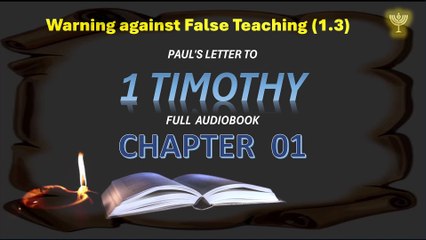 Holy Bible Audio 1 Timothy Chapters 1 to 6 Contemporary English