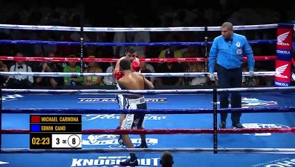 Michael Carmona vs Edwin Cano Hernandez (12-07-2024) Full Fight