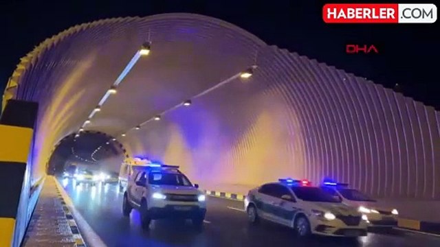 Bolu Dağı Tüneli Ankara-İstanbul İstikameti Hizmete Açıldı