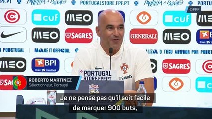 Portugal - 1000 buts pour Ronaldo ? Martinez préfère se concentrer sur le présent