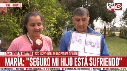María, mamá de Loan: "Mi hijo está vivo"