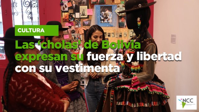 Las ‘cholas’ de Bolivia expresan su fuerza y libertad con su vestimenta