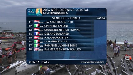 2024 World Rowing Coastal Championships - Coastal Women's Double Sculls - Final A