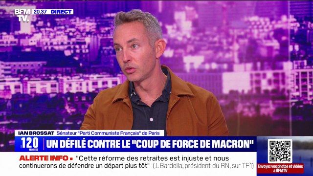 Ian Brossat (PCF): La réalité est que le président de la République avait décidé qu'il n'y aurait pas de Premier ministre qui remettrait en cause la réforme des retraites